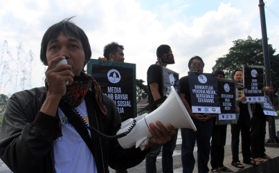 May Day, Ini yang Dilakukan Jurnalis Banyumas Raya